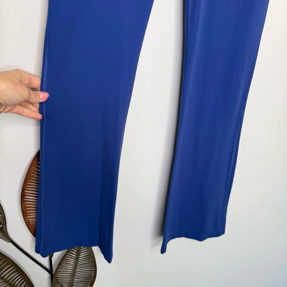 E2 Lululemon‎ Groove High Rise Blue Flared Pants - Picture 9 of 12